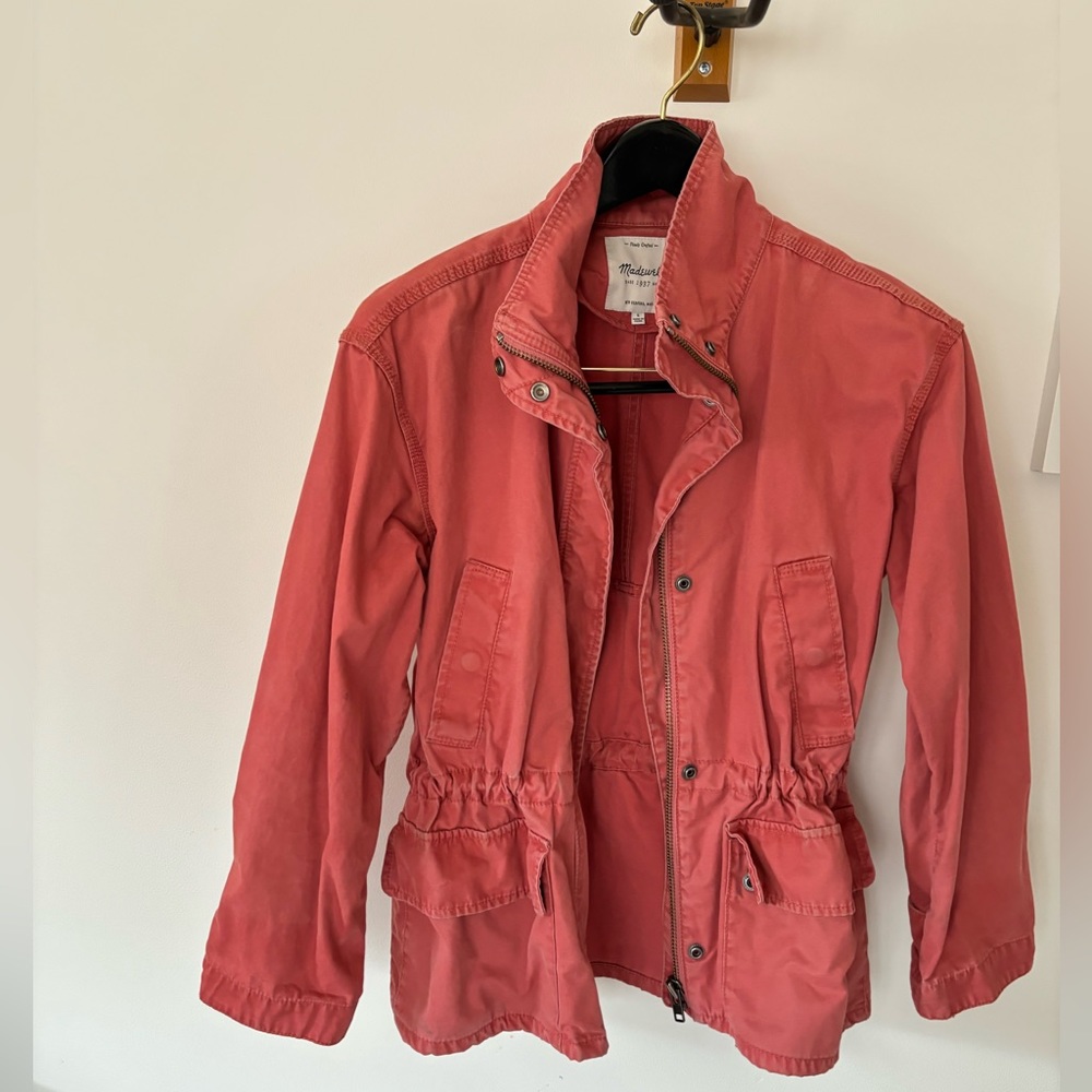 Madewell Jacket Coral Size S